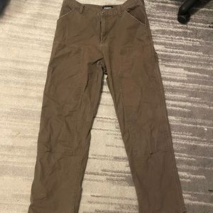 brown carpenter pants